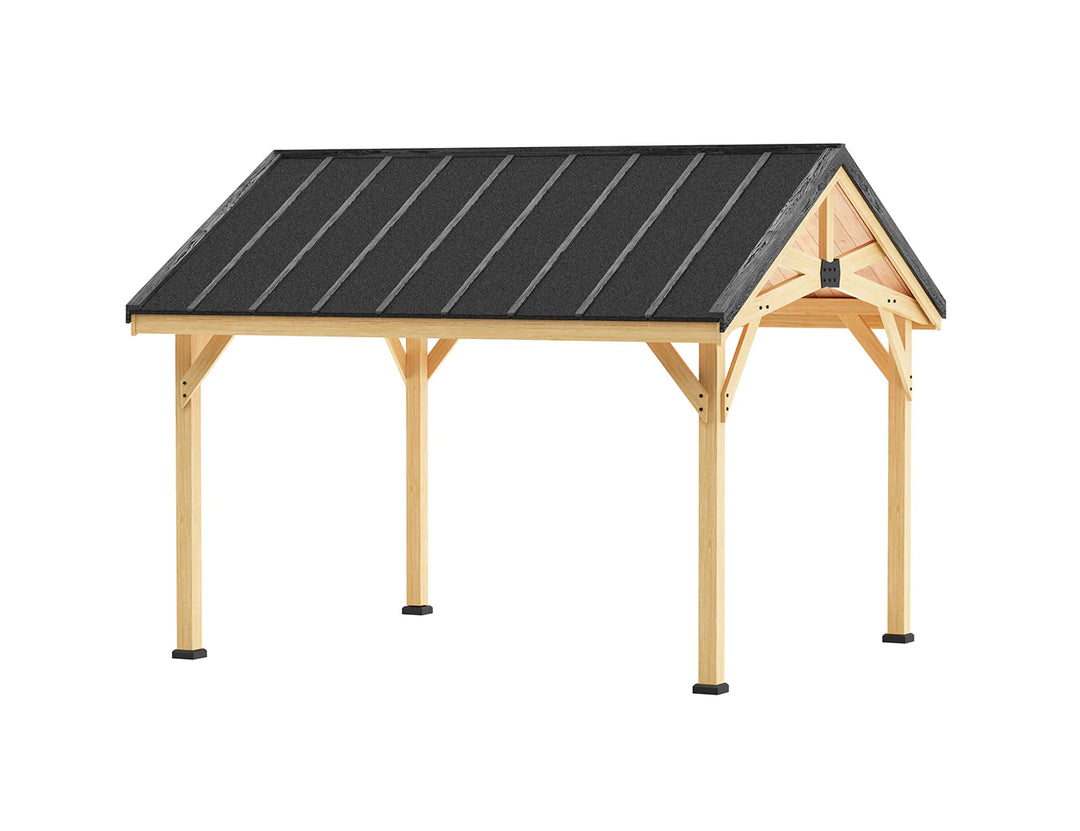 wood gazebos, backyard pergola