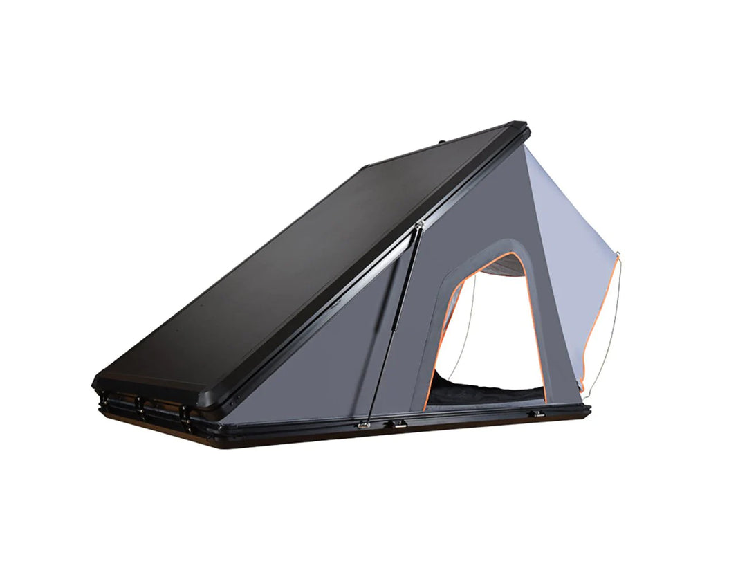 rooftop tent, roof rack, roof bag