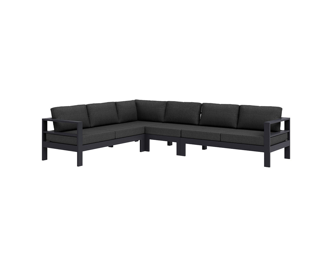 Sandpiper 2.0 Outdoor Sofa Sectional Set- 6 Seat