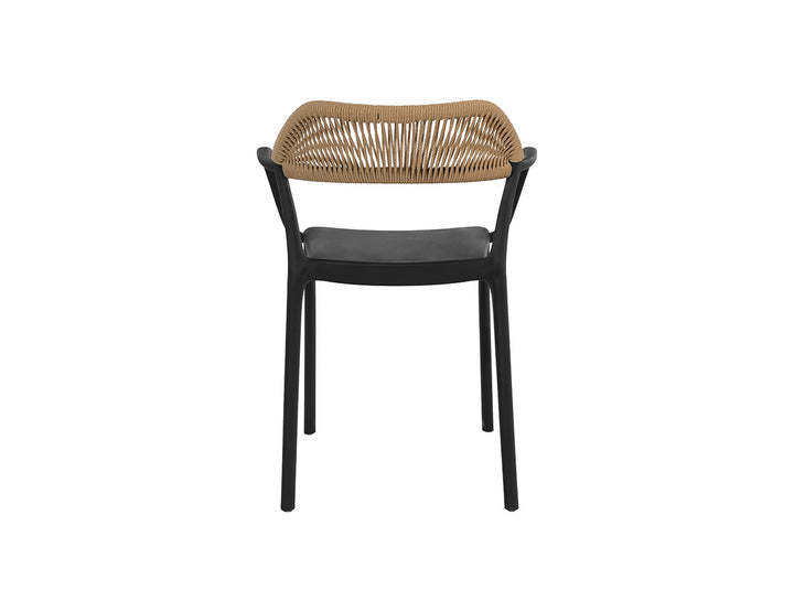 Aiden Outdoor Plastic Dining Armchair