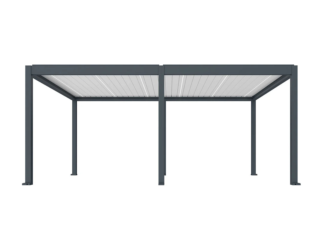 Caribbean Motorised Freestanding  Louvre Roof Aluminium Pergola