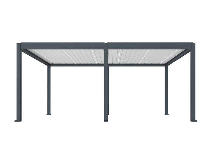 Caribbean Motorised Freestanding  Louvre Roof Aluminium Pergola
