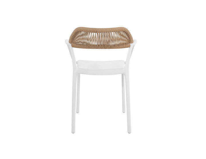 Aiden Outdoor Plastic Dining Armchair