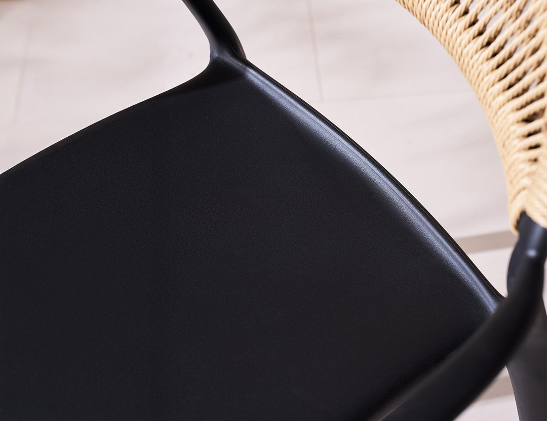 Aiden Outdoor Plastic Dining Armchair