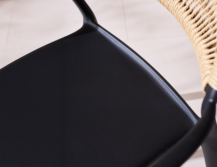 Aiden Outdoor Plastic Dining Armchair