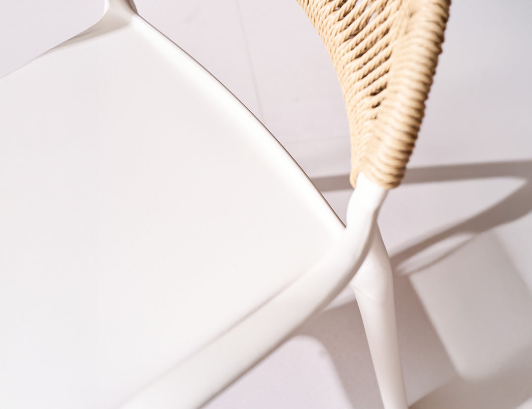 Aiden Outdoor Plastic Dining Armchair