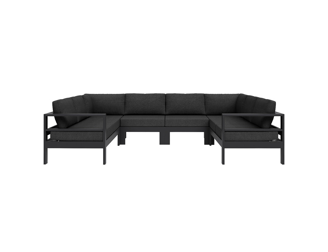 Sandpiper 2.0 Outdoor Sofa Sectional U-Shape Set - 8 Seat