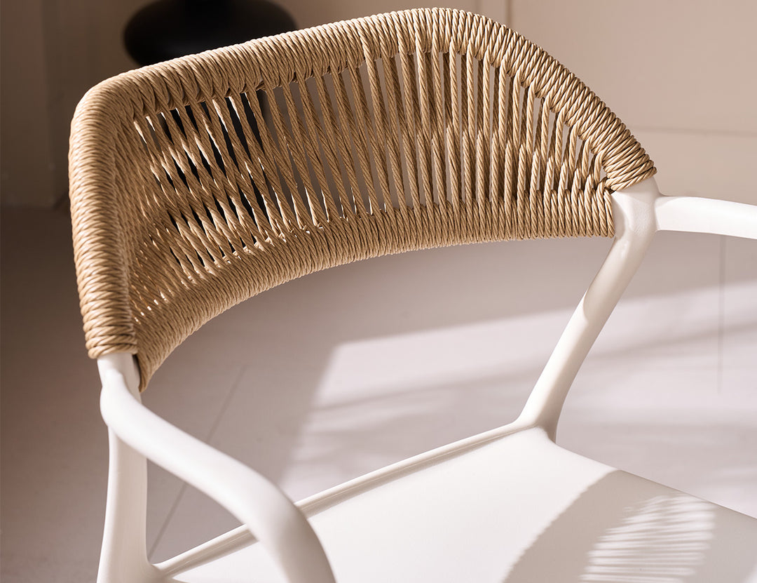 Aiden Outdoor Plastic Dining Armchair