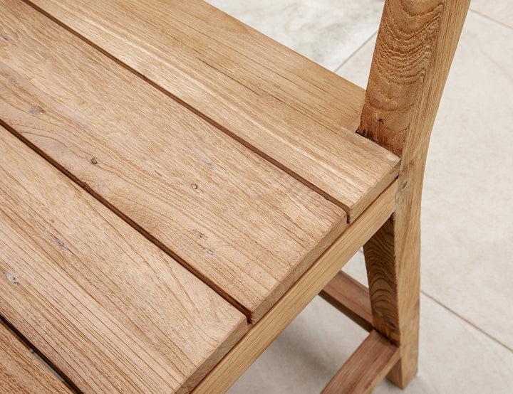 Teak Outdoor Counter Height Chair