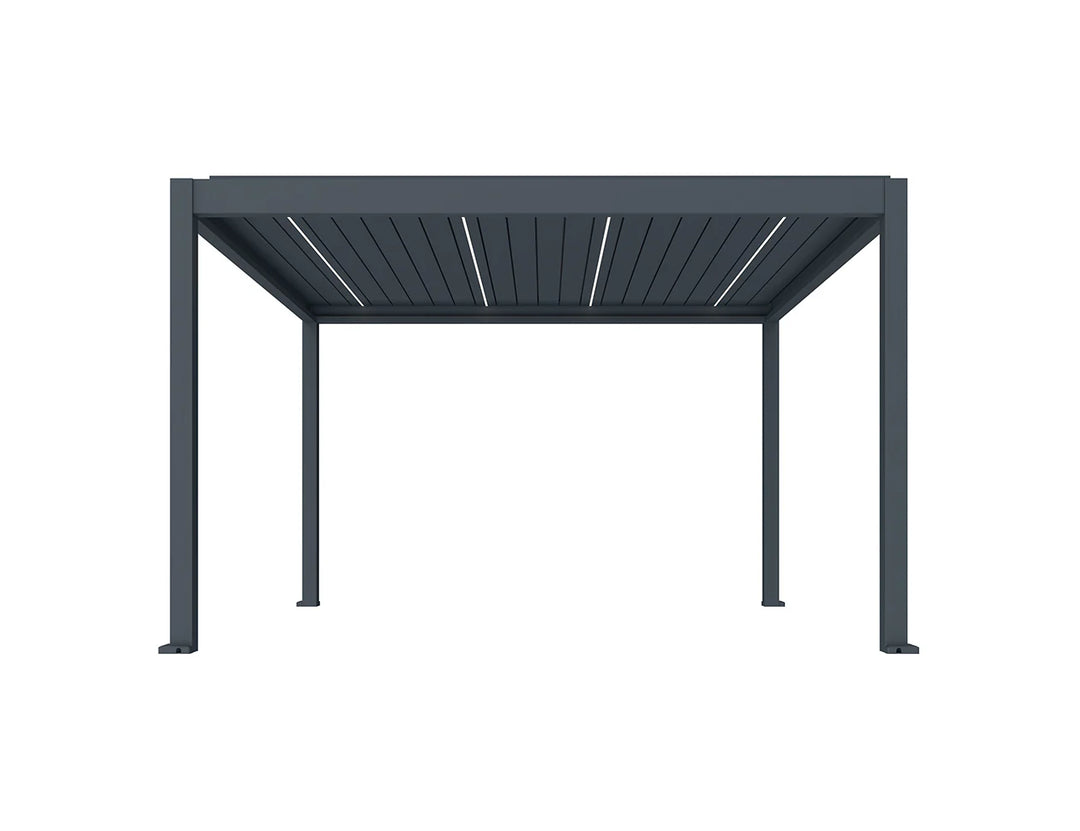 Caribbean Motorised Freestanding  Louvre Roof Aluminium Pergola
