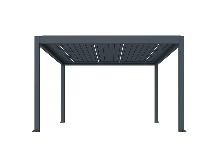 Caribbean Motorised Freestanding  Louvre Roof Aluminium Pergola
