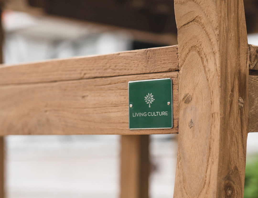 Teak Outdoor Counter Height Chair