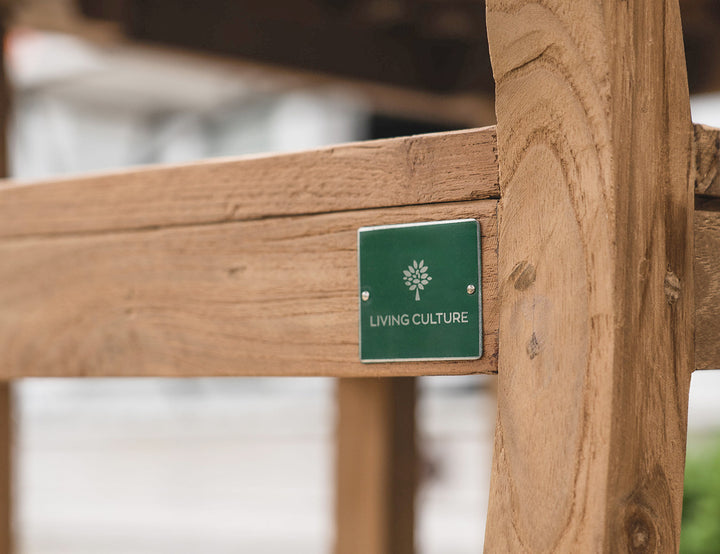 Teak Outdoor Counter Height Chair