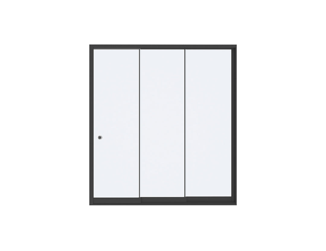 Tasman Freestanding Pergola Frameless Glass Sliding Door