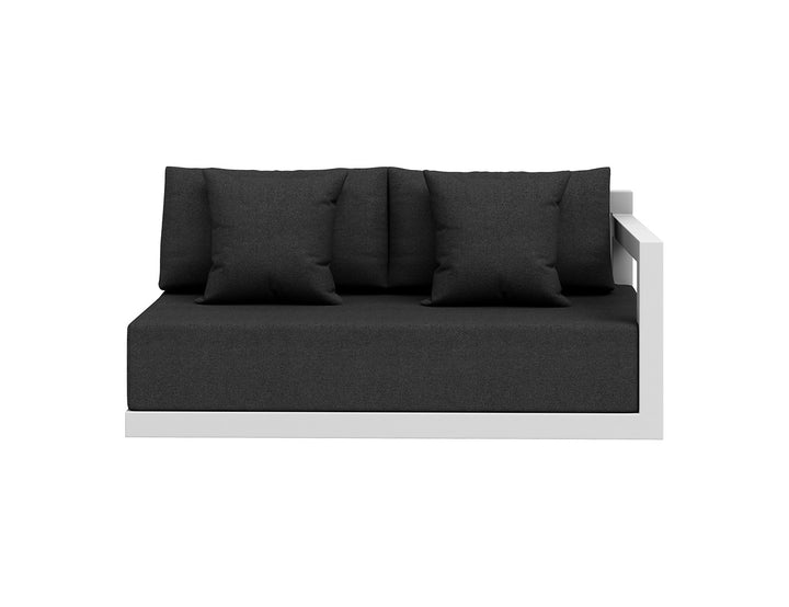 Ibis 2.0 Oversized Outdoor Left Sofa Color: White