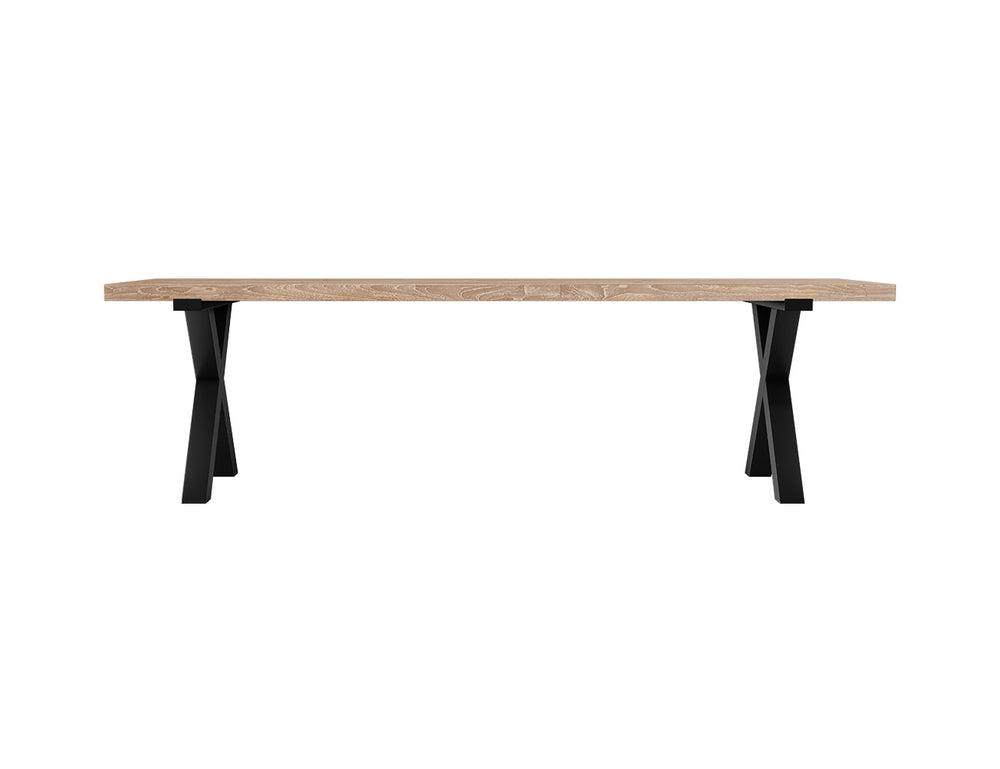 Fortico X-leg Teak Table 280cm