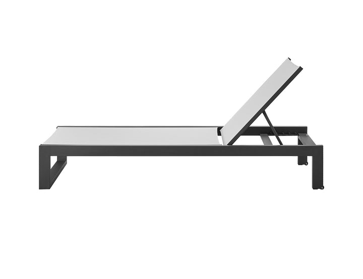 Skylark Batyline Sun Lounger Colour: Grey