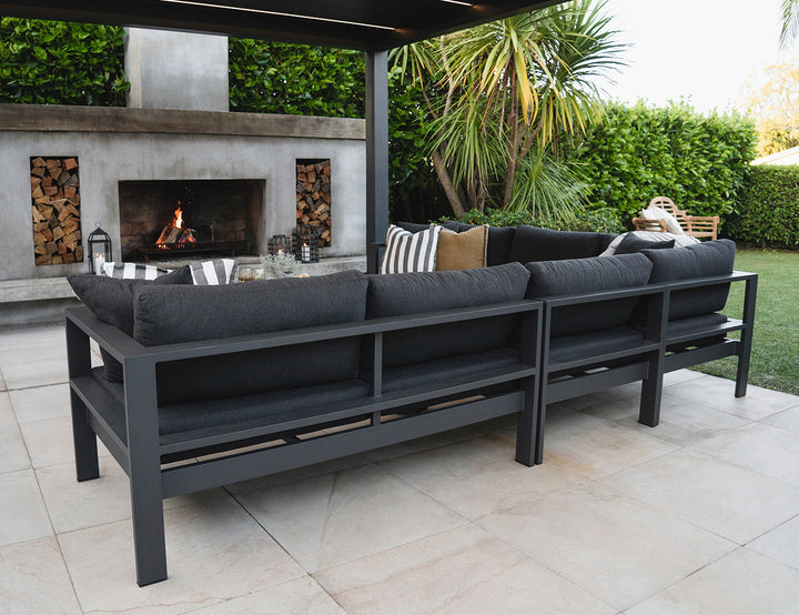 Sandpiper 2.0 Outdoor Corner Sofa Set - 3PCS Colour: Grey
