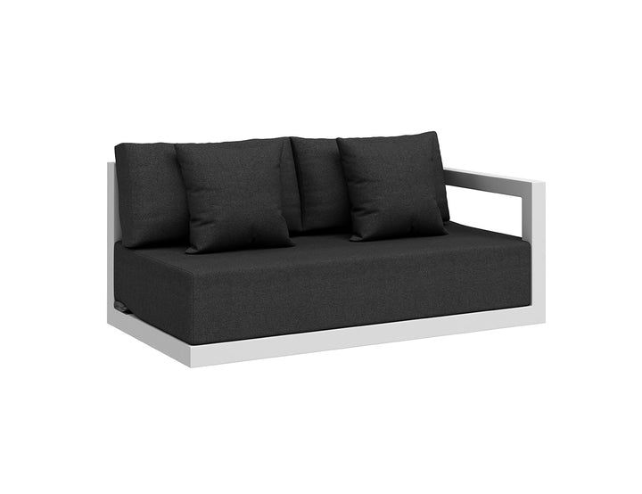 Ibis 2.0 Oversized Outdoor Left Sofa Color: White