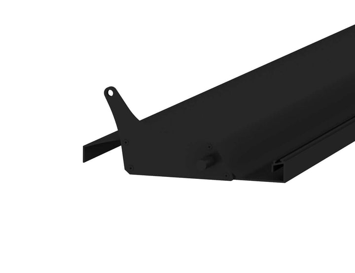 Baltic Motorised Freestanding Louvre Roof Aluminium Pergola Size: 2 x 2m Color: Black