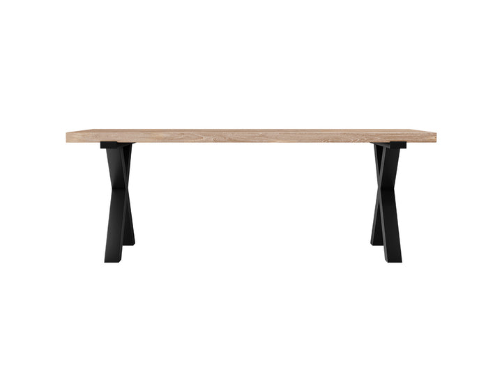 Fortico X-leg Teak Table 220cm