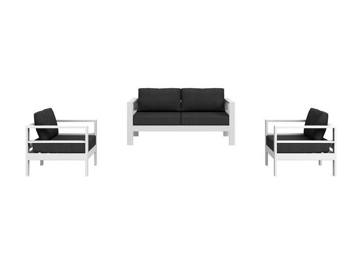 Sandpiper 2.0 Outdoor Sofa Sectional Loveseat Set- 4 Seat