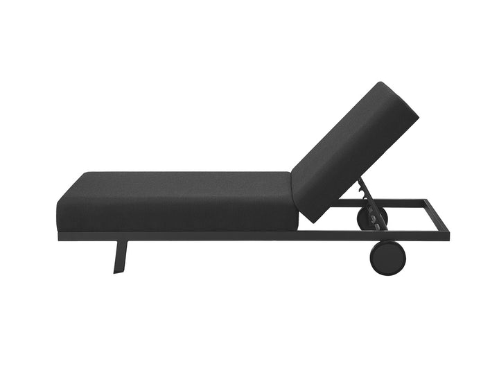 Plover Sunbrella Sun Lounger Colour: Grey
