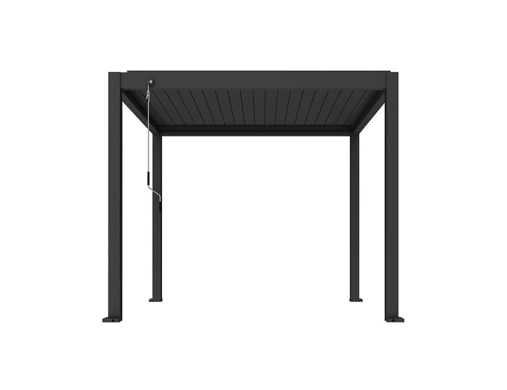 Atlantic Manual Freestanding Louvre Roof Size: 3 x 3m Color: Black