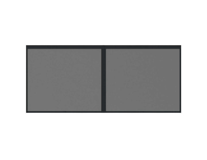 Tasman Freestanding Pergola Manual Retractable Shade Blind Size: 5m Color: Black