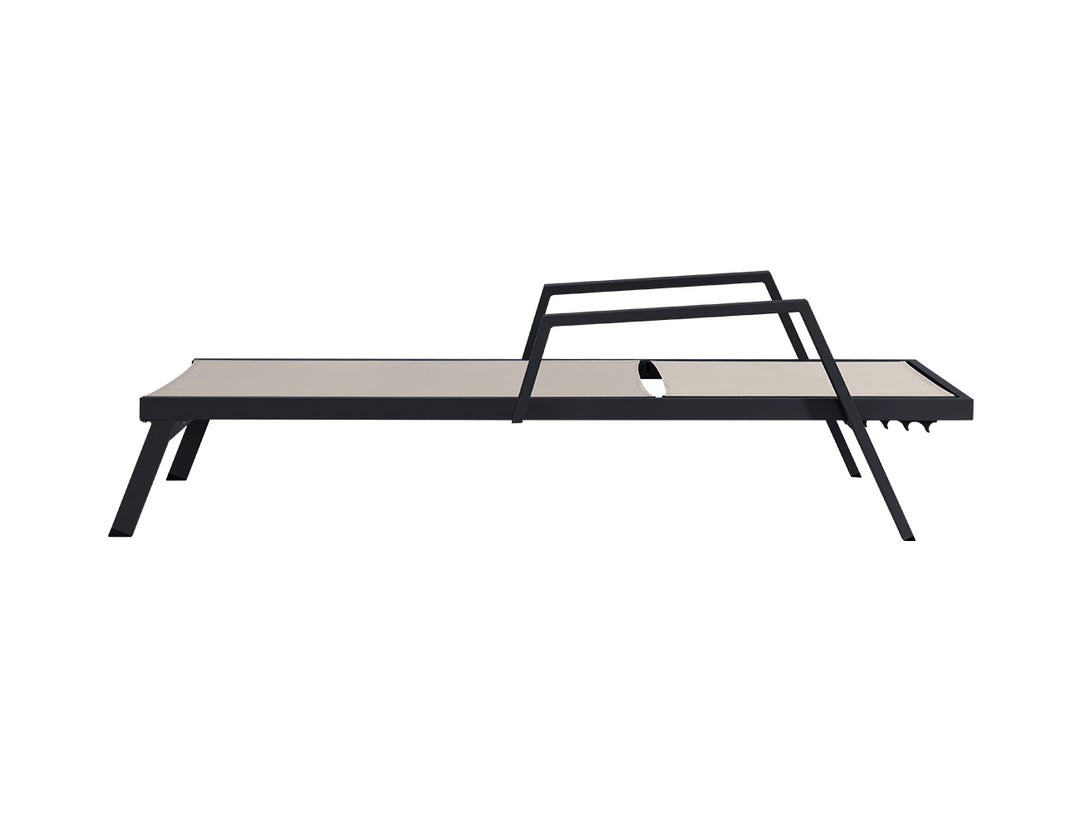 Dotterel Sun Lounger Colour: Grey