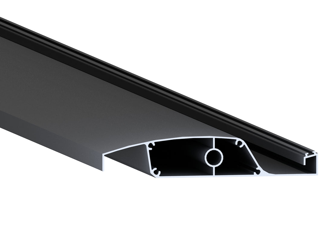 Baltic Manual Freestanding Louvre Roof Aluminium Pergola Size: 2 x 2m Color: Black