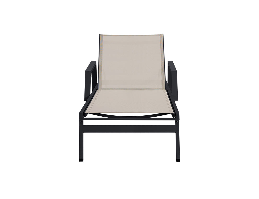 Dotterel Sun Lounger Colour: Grey