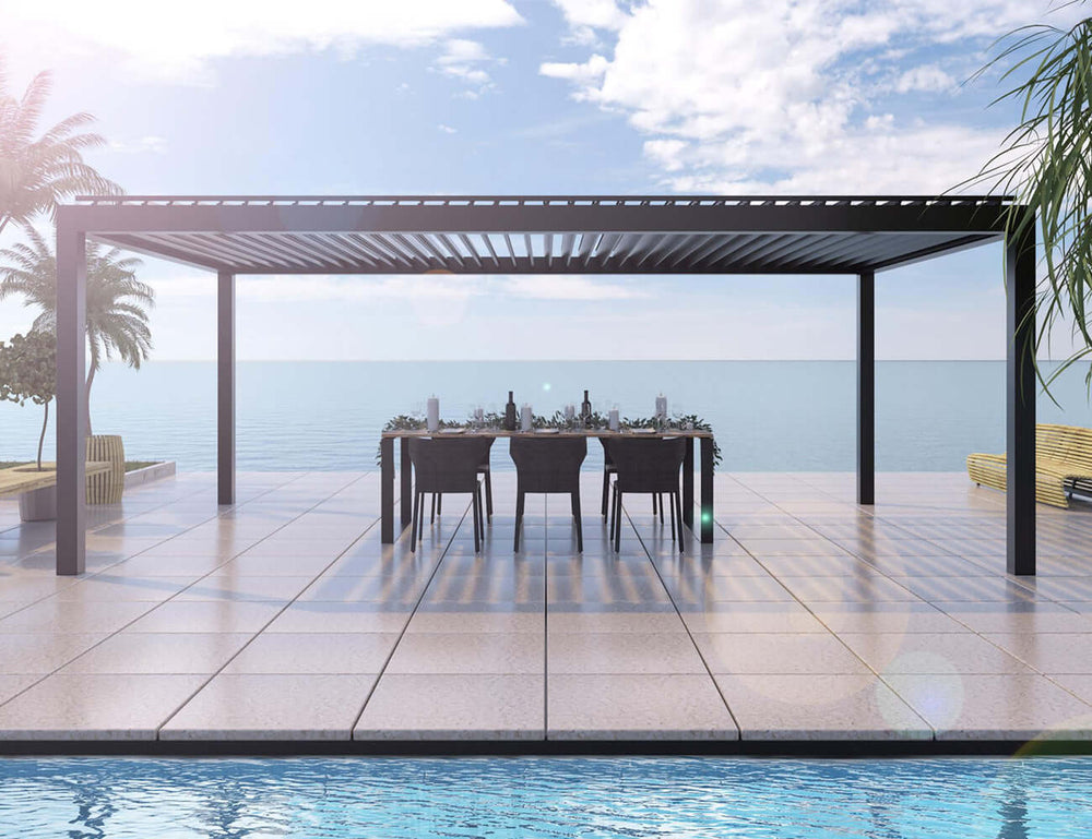 Custom Louvred Pergola