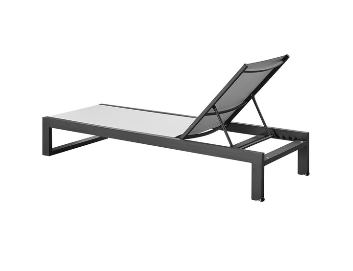 Skylark Batyline Sun Lounger Colour: Grey
