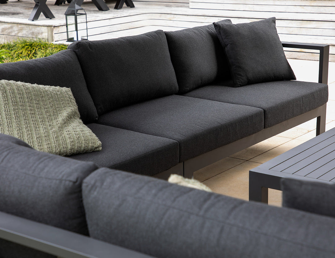 Sandpiper 2.0 Outdoor Corner Sofa Set - 3PCS Colour: Grey