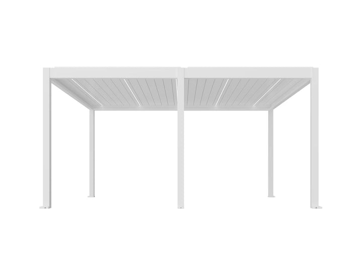 Caribbean Motorised Freestanding  Louvre Roof Aluminium Pergola