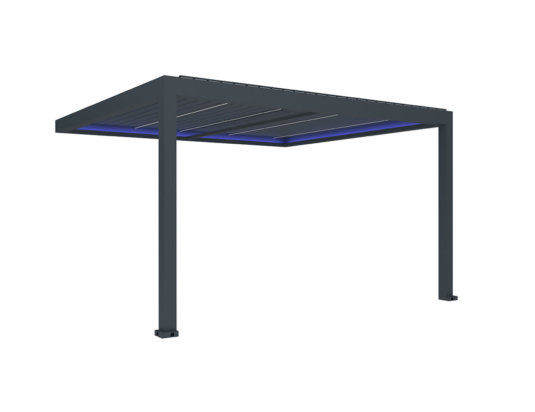 Pacific Motorised Wall Mounted Louvre Roof