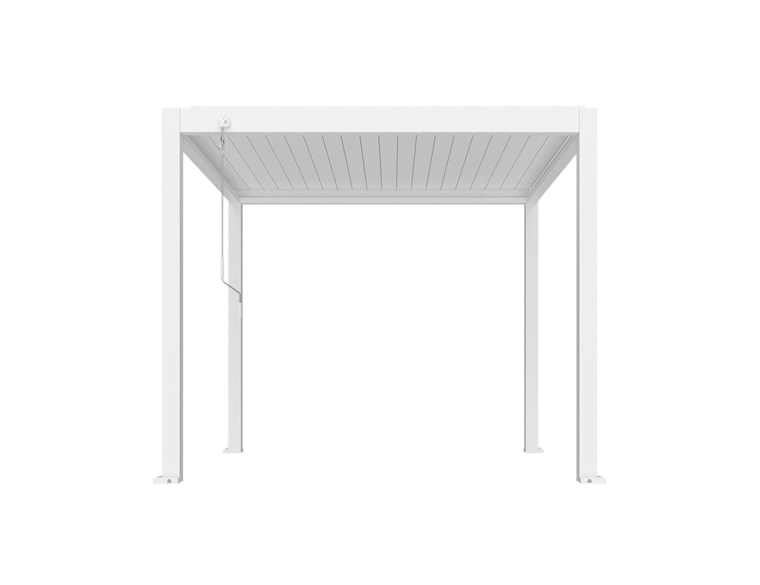 Atlantic Manual Freestanding Louvre Roof Size: 3 x 3m Color: White