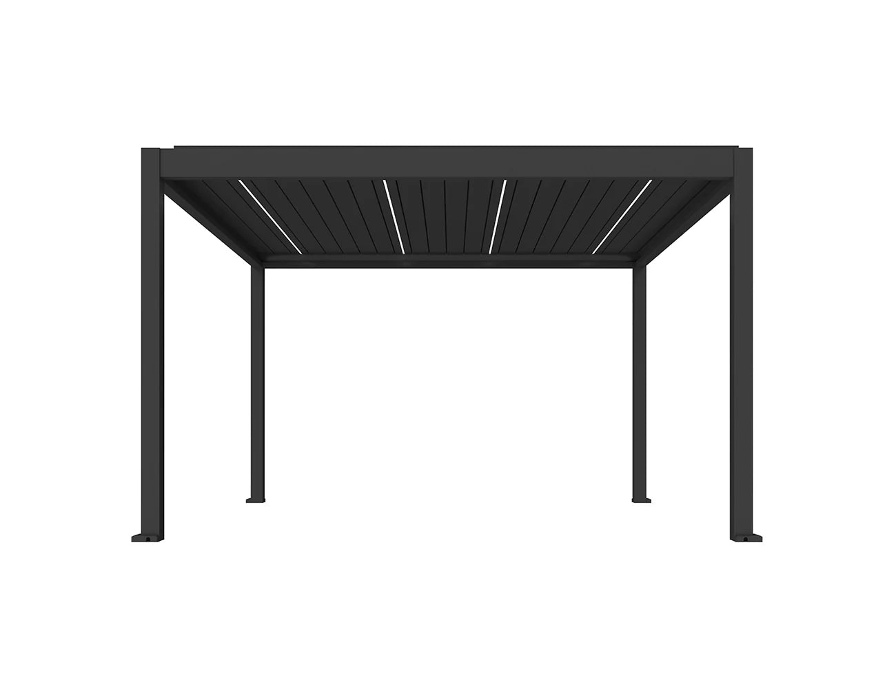 Caribbean Motorised Freestanding Louvre Roof Aluminium Pergola