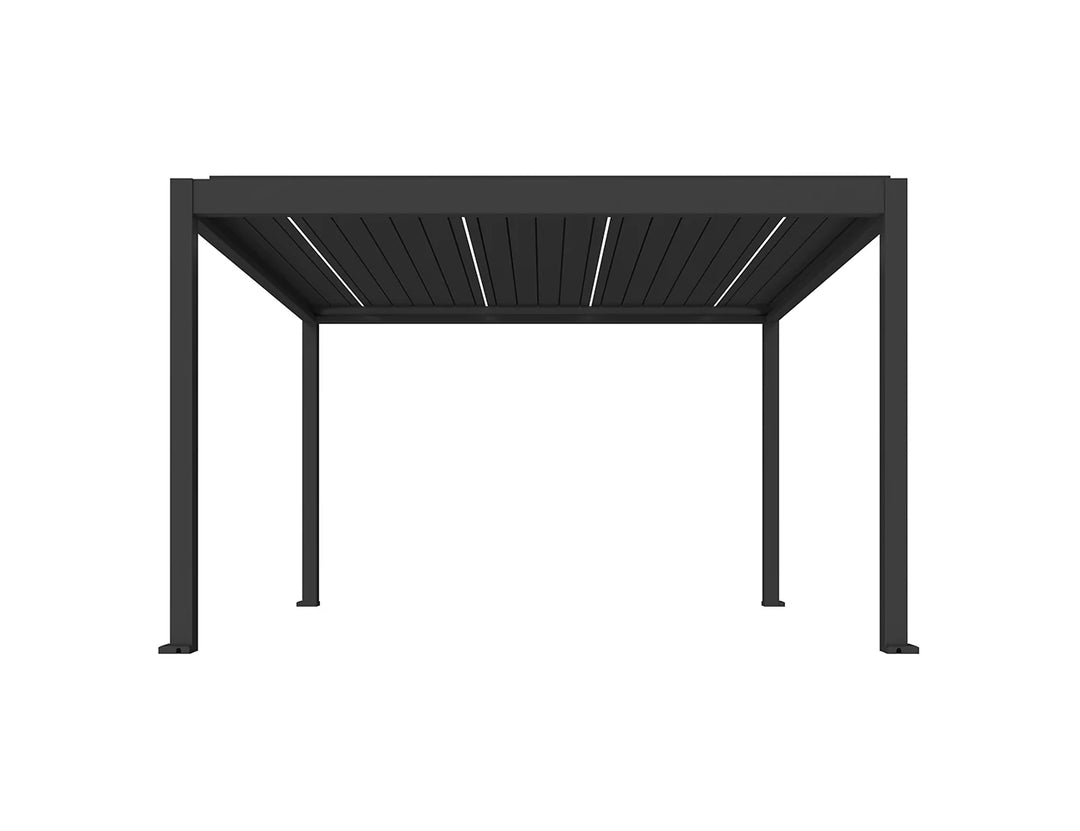 Caribbean Motorised Freestanding  Louvre Roof Aluminium Pergola