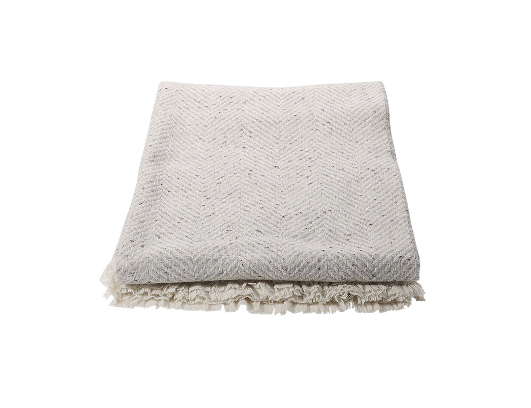 Outdoor throw blanket-Off white
