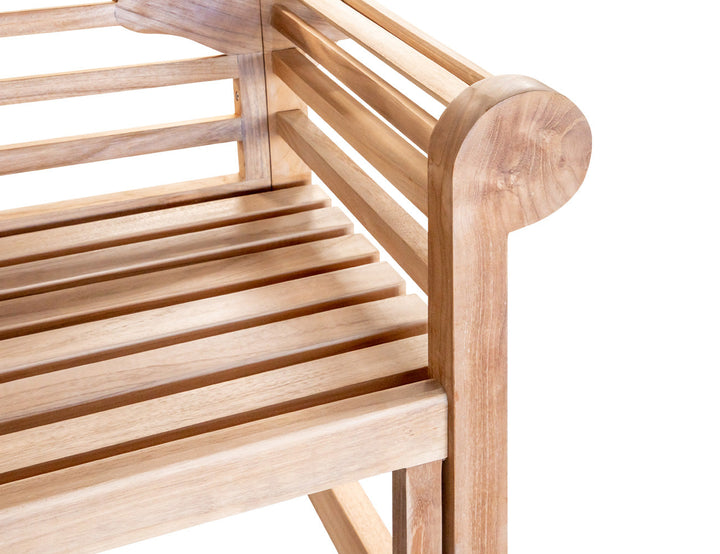 Lutyens Garden Bench Size: 120cm