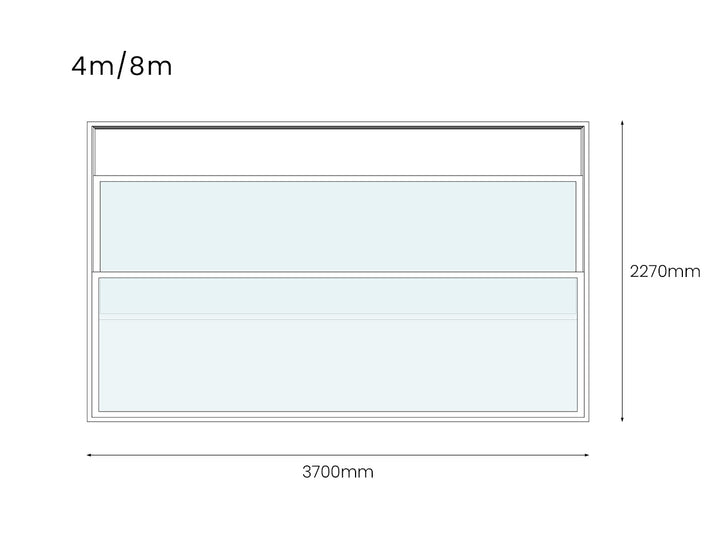 Mediterranean Motorised Vertical Lift Window Size: 2.7m Color: Black