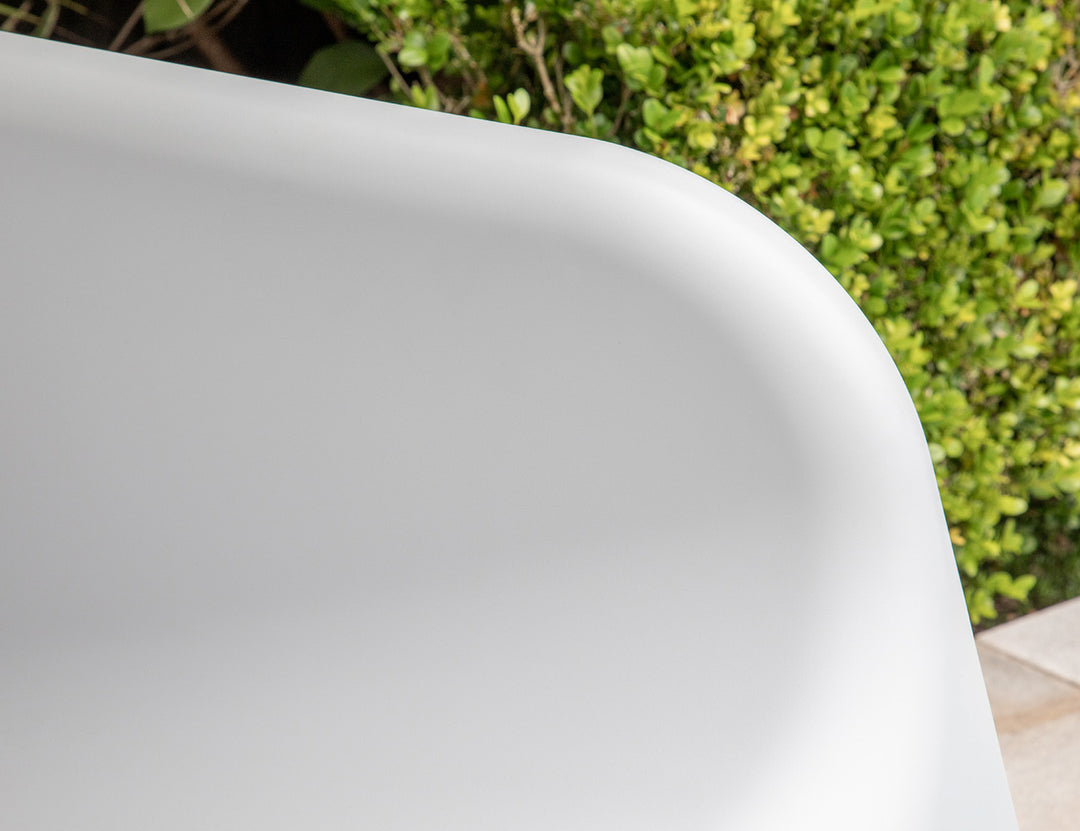 Bridget Outdoor Tub Chair Color: Light Grey
