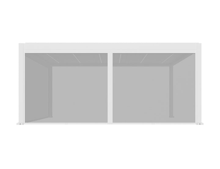 Tasman Freestanding Pergola Manual Retractable Shade Blind Size: 3m Color: Black