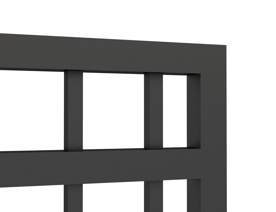 Aluminium Pool Gate Size: 0.97 x 1.2m Color: Black