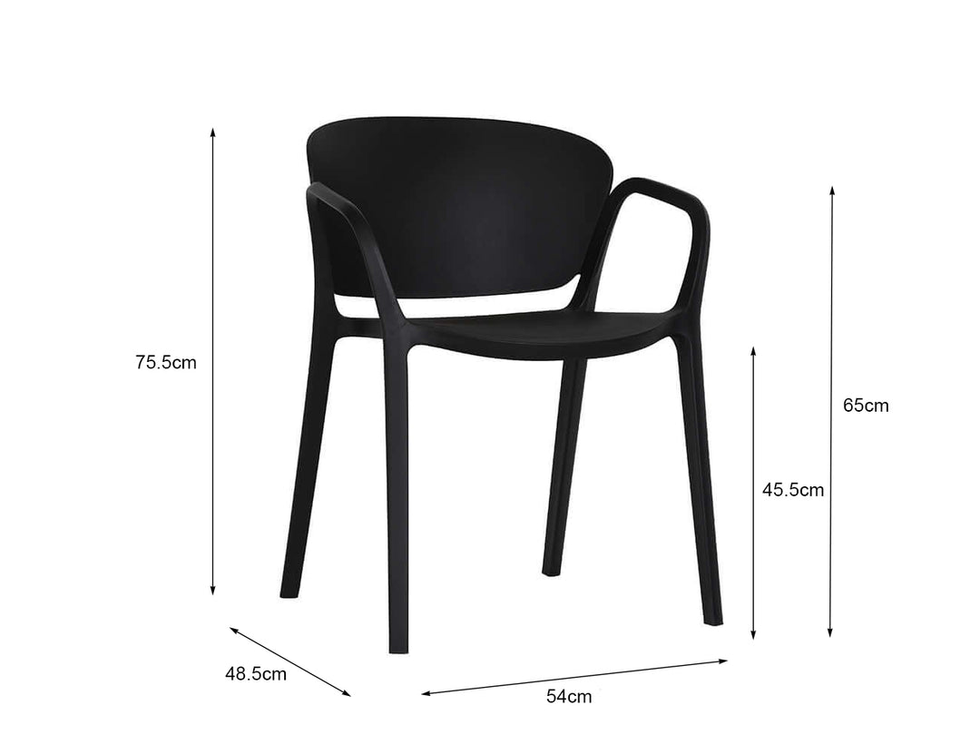 Andi Outdoor Patio Dining Armchair