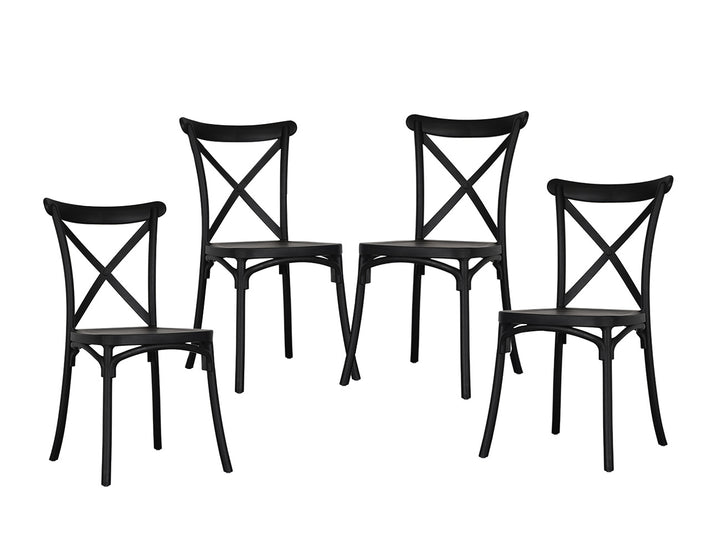 Avis Stackable Dining Chair - Set of 4