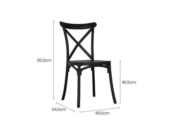 Avis Stackable Dining Chair - Set of 4