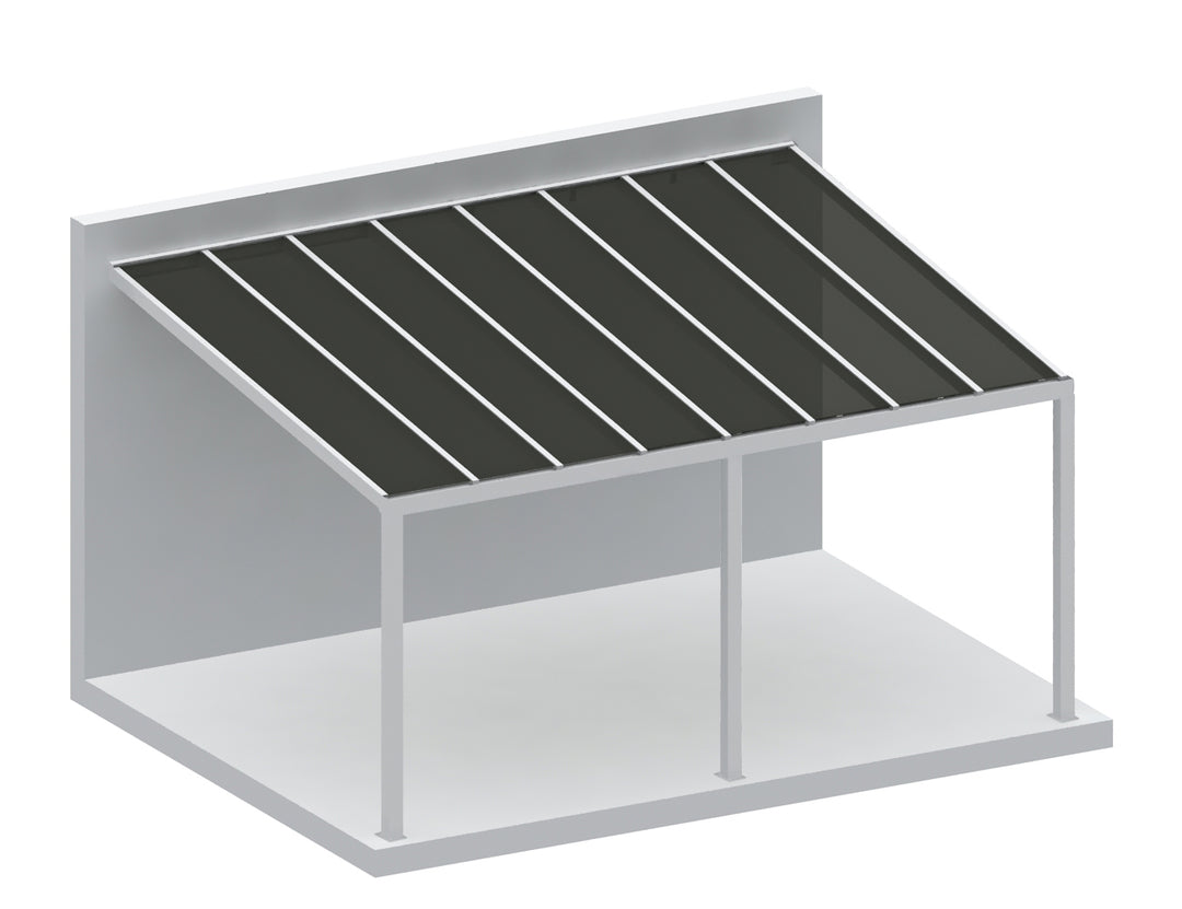 Coastal Patio Cover Collection Size: 5 x 3m Colour: White